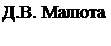 Подпись: Д.В. Малюта